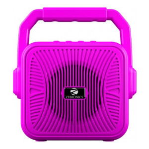 ZEBRONICS ZEB - County 2 3 W Bluetooth Speaker  (Purple, Mono Channel)