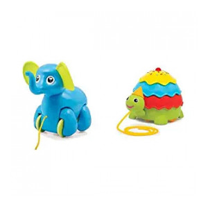 Giggles Alphy The Elephant & Giggles Ice Cream Turtle