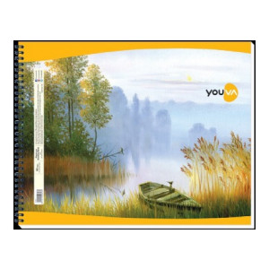NAVNEET Youva Wiro Bound Drawing Book 27.5x35 cm 60 Pages Sketch Pad  (60 Sheets)