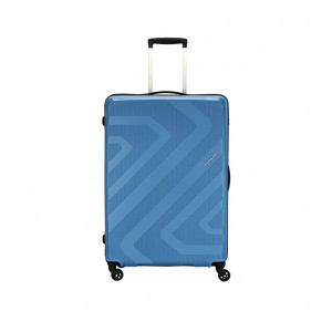 Kamiliant by American Tourister KAM Kiza Polypropylene 55 cms Ash Blue Hardsided Cabin Luggage