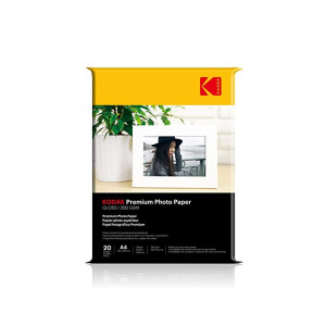 Kodak 200 GSM A4 210x297mm Photo Paper High Glossy., white (KPP(a4)200(20))