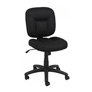 AmazonBasics Low Back Task Chair (Black, Fabric) [Apply Rs.200 Off Coupon]