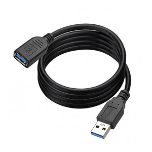 Storite USB 3.0 Male A To Female A Extension Cable SuperSpeed 5GBps For Laptop/PC/Mac/Printers (150cm - 4.5 Foot - 1.5M)
