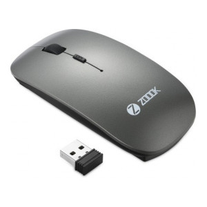 Zoook Blade Bold/non-rechargeable, 3DPI/Plug & Play/Silent/Auto Sleep Wireless Optical Mouse  (2.4GHz Wireless, Space Grey)