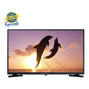 SAMSUNG 80 cm (32 Inch) HD Ready LED Smart Tizen TV with 2022 Model  (UA32T4380AKXXL) with ICICI/Axis cards