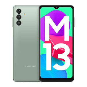 Offertag: Samsung Galaxy M13 (Aqua Green, 4Gb, 64Gb Storage) | 6000Mah  Battery | Upto 8Gb Ram With Ram Plus [10% Sbi Cc Off] | 43% Off |  Electronics Loot Deal