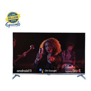 MOTOROLA Revou 2 80 cm (32 inch) HD Ready LED Smart Android TV with Sound by boAt  (32HDADMVVEE) [Flat Rs.1,100 Off on ICICI & Axis bank Cards]