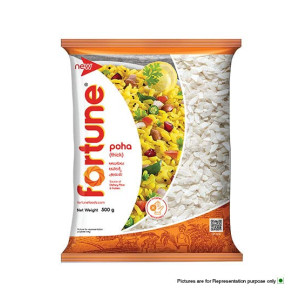 *MASTERLINK*  FORTUNE Thick Poha, Source of Fibre and Protein, 500g