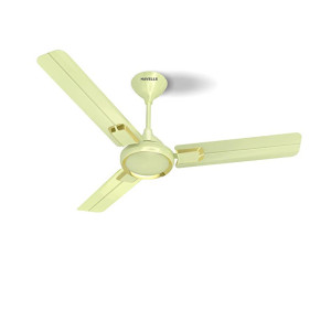Havells Glaze 74W Pearl Ivory Gold Ceiling Fan, Sweep: 1200 Mm