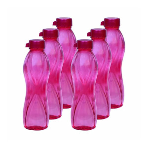 Wonder Plastic Aqua Fridge Bottle Set, 36 Pc Bottle, 1000 ml, Blue Color, Made in India