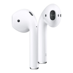 Apple AirPods(2nd gen) with Charging Case Bluetooth Headset with Mic  (White, True Wireless) [5% Cashback on Flipkart Axis Bank Card]
