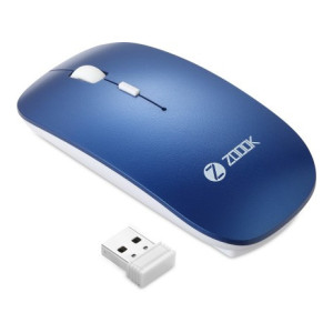 Zoook Blade Bold/non-rechargeable, 3DPI/Plug & Play/Silent/Auto Sleep Wireless Optical Mouse  (2.4GHz Wireless, Blue)