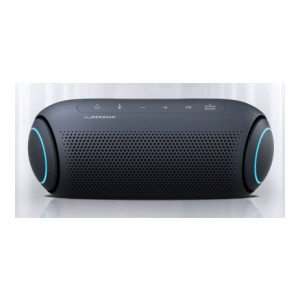 LG XBOOM GO PL5 Water-Resistant With 18 Hours Playback 10 w Bluetooth Speaker  (Blue Black, Stereo Channel)