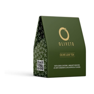 OLIVETO Amzing Olive Tea Trial Pack with All Variants Lemon, Tulsi, Mint Herbal Tea Bags Box  (4 Bags)