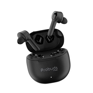Lava Probuds 21 45 Hrs Playtime with 60Mah Bull Battery Bluetooth Truly Wireless in Ear Earbuds with Mic Touch Control Type-C Fast Charging, Voice Assistant & Ipx4 (Black) (Live at 12 PM tomorrow)