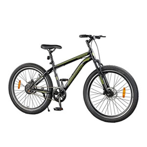 Lifelong Falcon with Disc Brake and Suspension Cycle I Ideal For: Adults (Above 12 years)I Frame size: 18" | Ideal Height:5 ft 4 inch+ IUnisex Lifelong Cycle| 85% assembled (Black, Easy Self-Assembly) (Apply 1000 Off coupon)