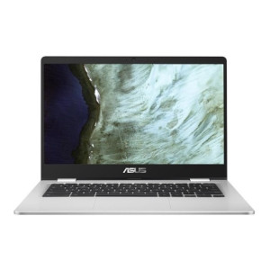 ASUS Chromebook Celeron Dual Core - (4 GB/64 GB EMMC Storage/Chrome OS) C423NA-BV0523 Chromebook  (14 inch, Silver, 1.20 Kg)