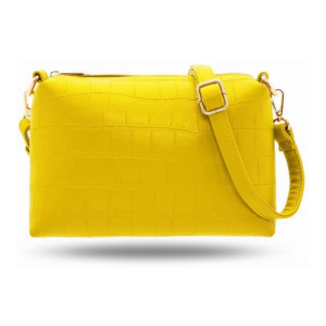 92% OFF LIKE STYLE : Women Yellow Sling Bag