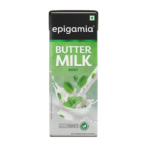 Epigamia Buttermilk, Mint - 180 ml