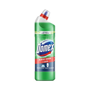Domex Fresh Guard Disinfectant Toilet Cleaner Liquid, Lime Fresh, 1 L| Freshness for 100 Flushes