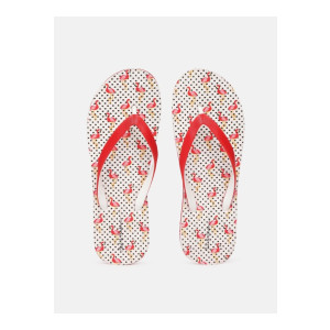UPTO 83% OFF Mast & Harbour : Slippers  (Red, White 3)