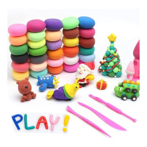GAMLOID Bouncing clay 12 Colors Air Dry Modeling Soft Different Present Children Toy