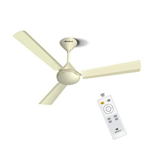 Havells 1200 mm Efficiencia Prime High Speed, BLDC Motor, Energy Efficient with Remote Control Ceiling Fan Bianco, Off White [COUPON]