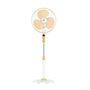 Havells Sprint 400mm Energy Saving with Remote Control BLDC Pedestal Fan (White Yellow, Pack of 1) [Apply ₹300 coupon ]