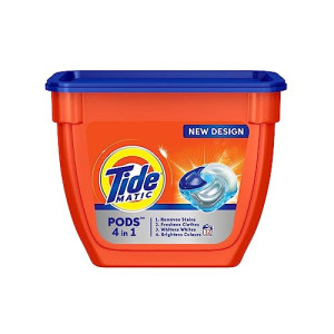 Tide Matic 4in1 PODs Detergent Pack 32 ct -for Top & Front load washing machine only