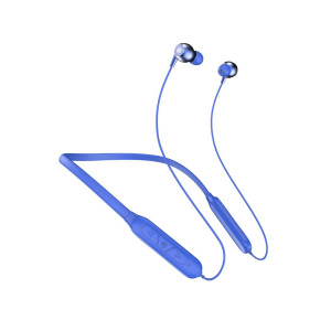 *MASTERLINK* NOISENerve Bluetooth Wireless Neckband Earphones with Mic - Stone Blue