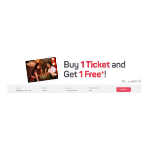 Bookmyshow : Buy 1 Get 1 Free On Dream Girl 2 Movie Tickets