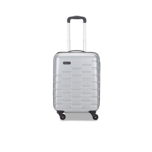 AristocratTextured Water Resistant Hard-Sided Cabin Trolley Bag