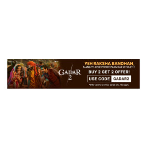 Bookmyshow : Buy 2 Get 2 Free On Gadar 2 Movie Tickets