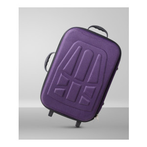 rk collection : Small Cabin & Check-in Set (55 cm) - Purple Trolley Bag - UPTO 70% OFF