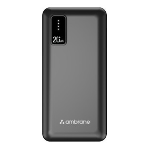 UPTO 60% OFF ON Ambrane 20000 mAh Power Bank (10.5 W, Fast Charging)  (Lithium Polymer)
