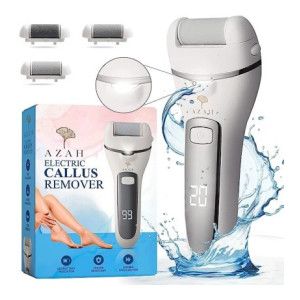 AZAH Electric Callus Remover | Feet Care| Removes Dead Skin | Rechargeable & Washable