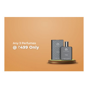 THE MAN COMPANY : Buy Any 3 Perfumes of your choice at just 499 Only