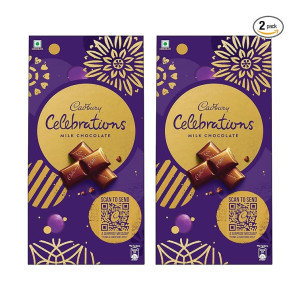 Cadbury Celebrations Premium Chocolate Gift Pack Pouch, 210 (Pack of 2)
