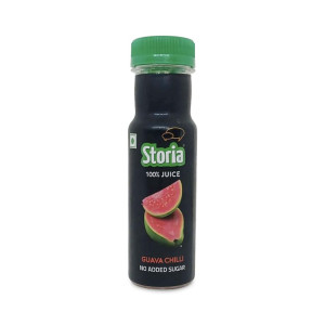 Storia 100% Juice Guava, No Added Sugar, No Added Preservatives - 180ml