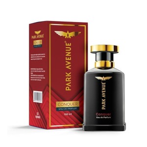 Park Avenue Conquer – Eau De Parfum Men, 100ml | Perfume for Men | Premium Luxury Fragrance Scent | Long-lasting Aroma Perfume