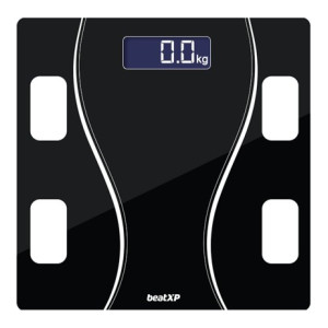beatXP Fusion Curve Weighing Scale  (Black)