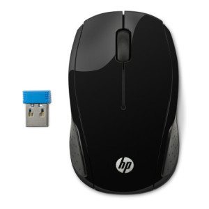 HP 200 Wireless Optical Mouse (1000 DPI, Ergonomic Design, Black) (Apply 10% off coupon)