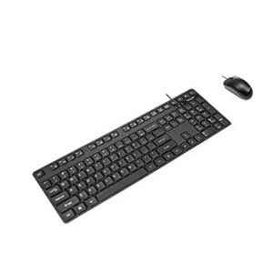 Targus KM600 Wired Keyboard & Mouse Combo (108 Keys, 1600 DPI, Plug & Play, Black) (Apply 10% off coupon)