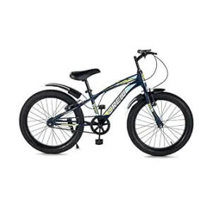 Lifelong 20T Cycle for Kids 5 to 8 Years - Bike for Boys and Girls - 85% Pre-Assembled, Frame Size: 12" - Suitable for Children 3 Feet 10 Inch+ Height - Unisex Cycle (Crew, Blue)