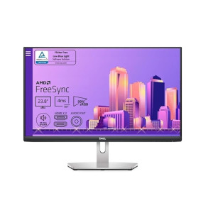 Dell 24" (60.96 cm) FHD Built-in Dual Speakers Monitor 1920 x 1080 Pixels at 75Hz|IPS Panel|Brightness 250 cd/m²|Contrast 1000:1|Gamut: 99% sRGB|16.7m Colours|Response Time 4ms |S2421H-Black