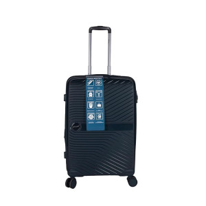 F Gear STV PP02 20" Dark Blue Cabin Suitcase (4049)