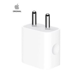 Apple 20W ,USB-C Power Charging Adapter for iPhone, iPad & AirPods  (White)