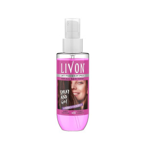 Livon Shake & Spray Serum for Women & Men |For Frizz-free, Smooth & Glossy Hair on-the-go | With Argan Oil & Vitamin E |50ml