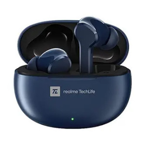 realme TechLife Buds T100 Bluetooth Truly Wireless in Ear Earbuds with mic, AI ENC for Calls, Google Fast Pair, 28 Hours Total Playback with Fast Charging and Low Latency Gaming Mode (Blue)