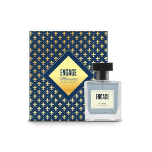 Engage Moments Luxury Perfume Gift for Men, Fresh & Citrus, Long Lasting, Birthday Gift, Pack of 1, 100ml